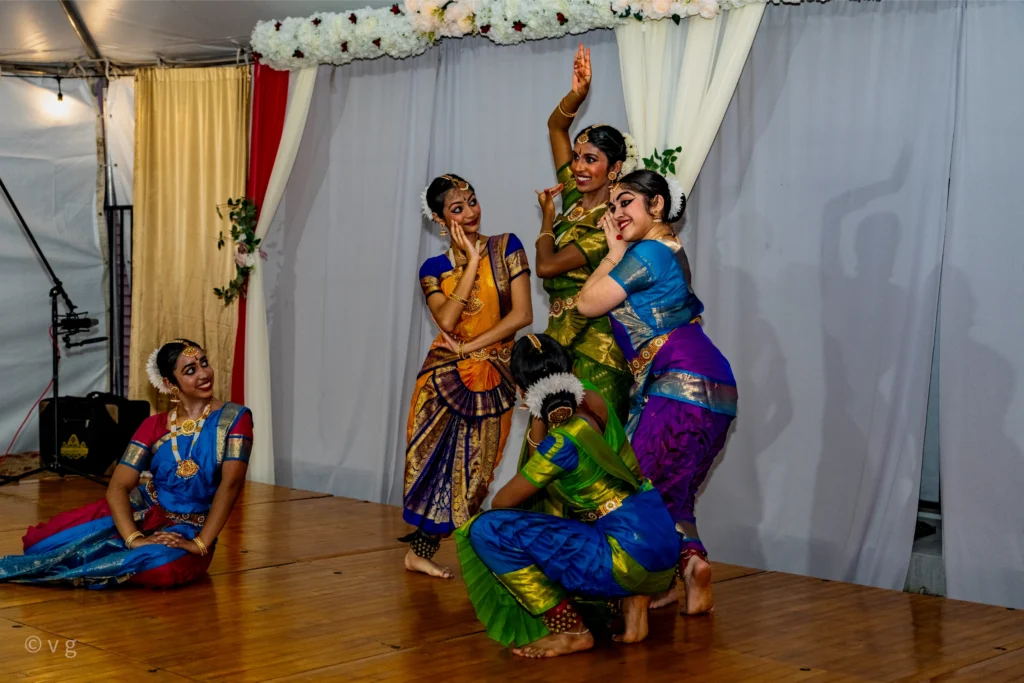 dancers performing at first anniversary event