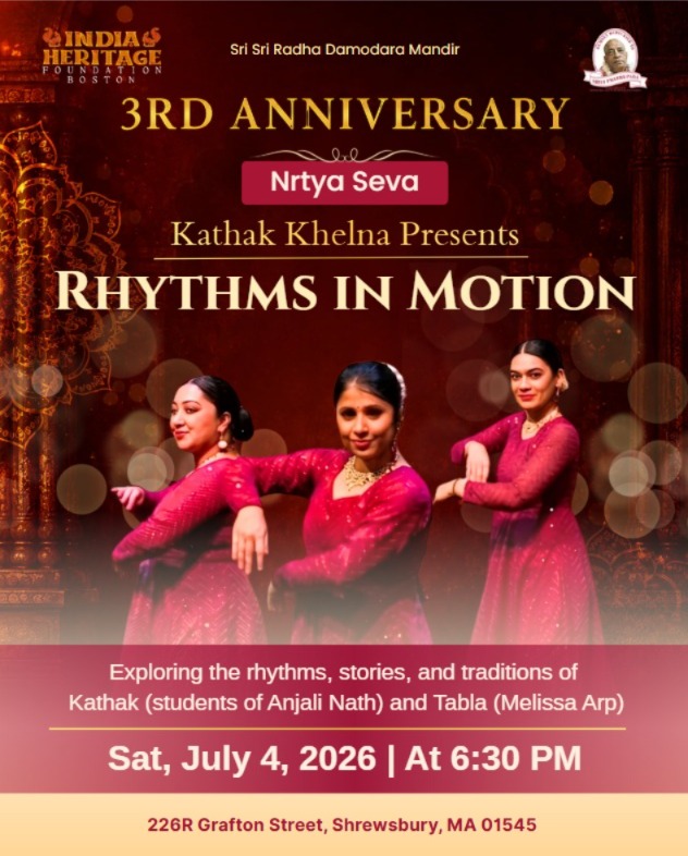 Rhythms in Motion — Kathak Khelna presents